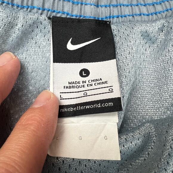 Nike Blue Swim Trunks - Picture 4 of 4